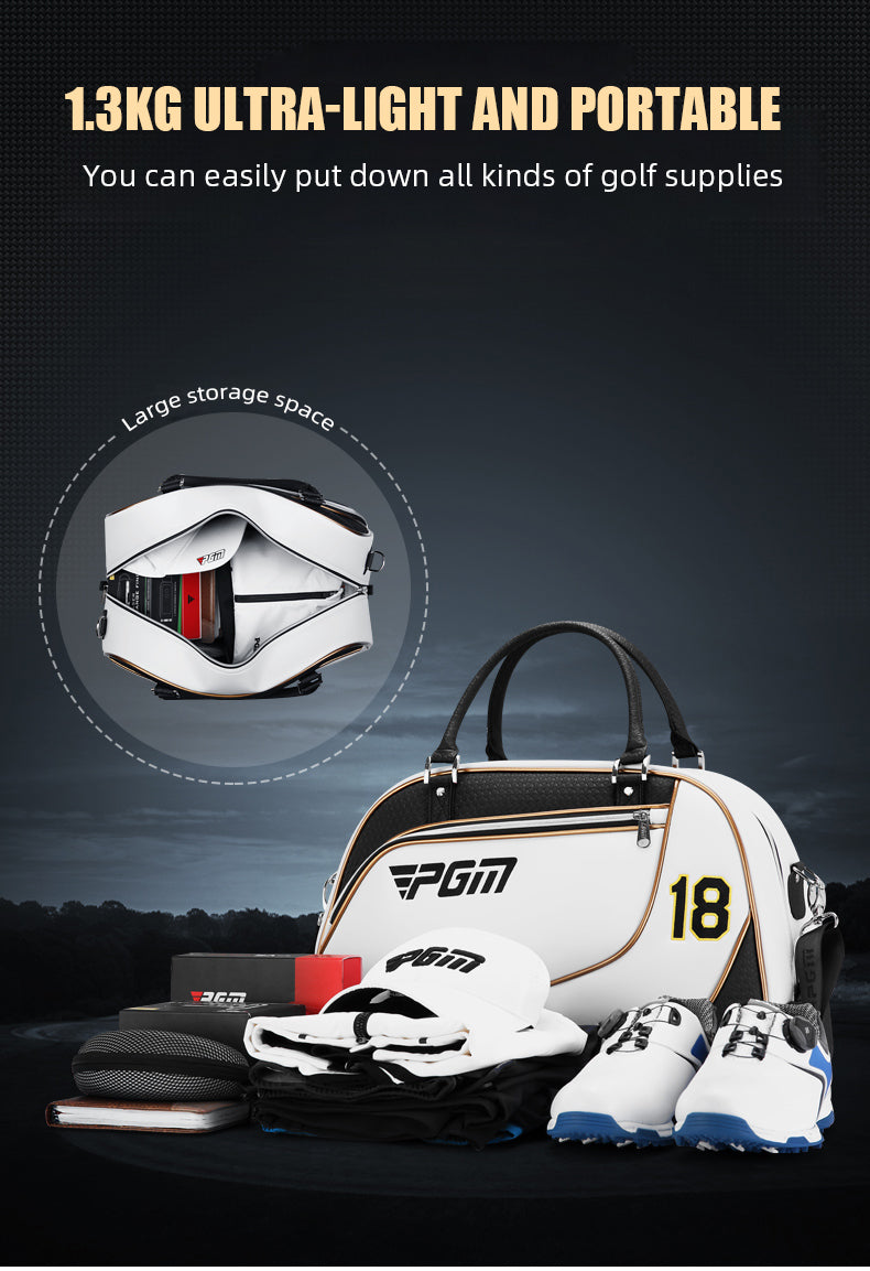 PGM YWB035 microfiber golf bag clothes waterproof men golf boston bag