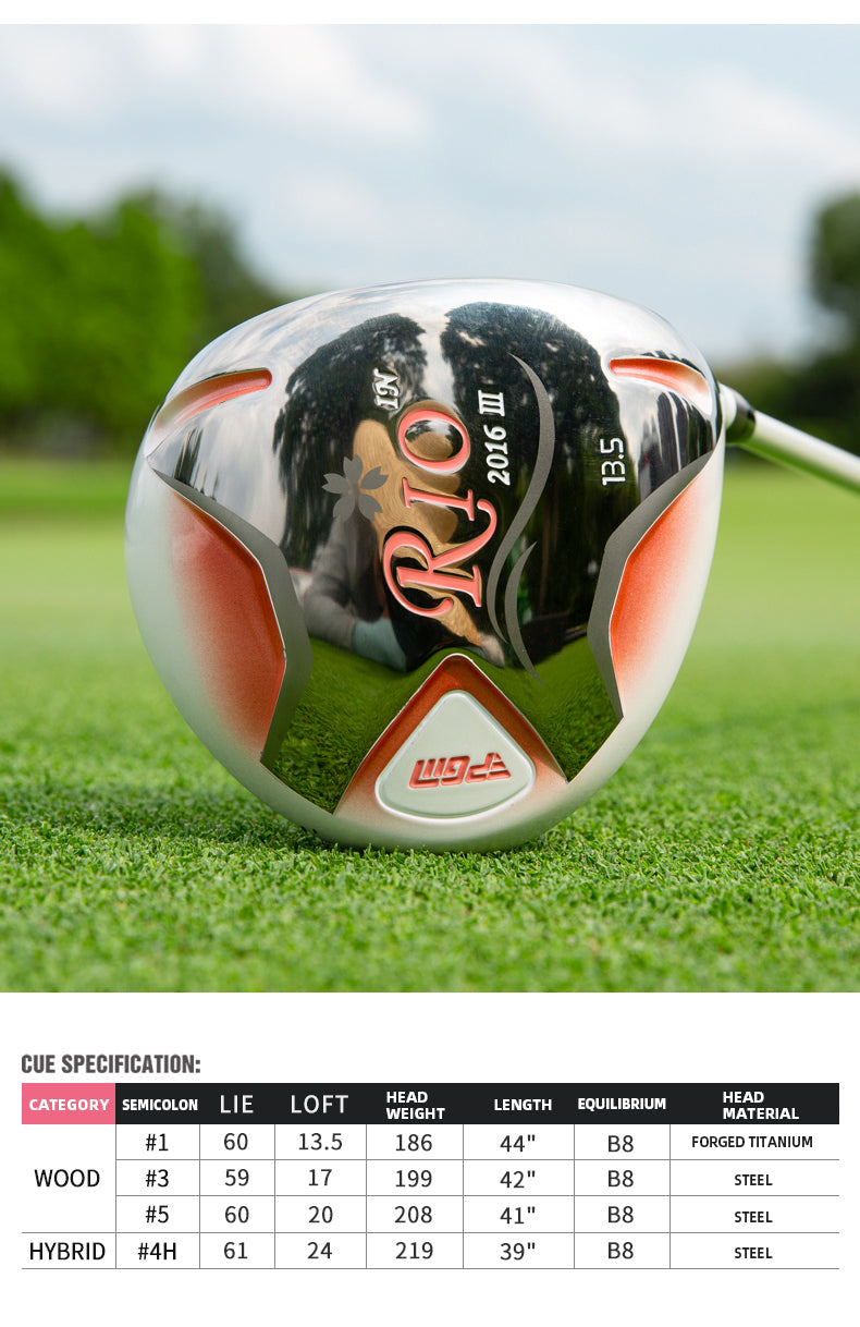 PGM LTG038 golf sets custom logo made in China ladies golf clubs wholesale golf set for sale