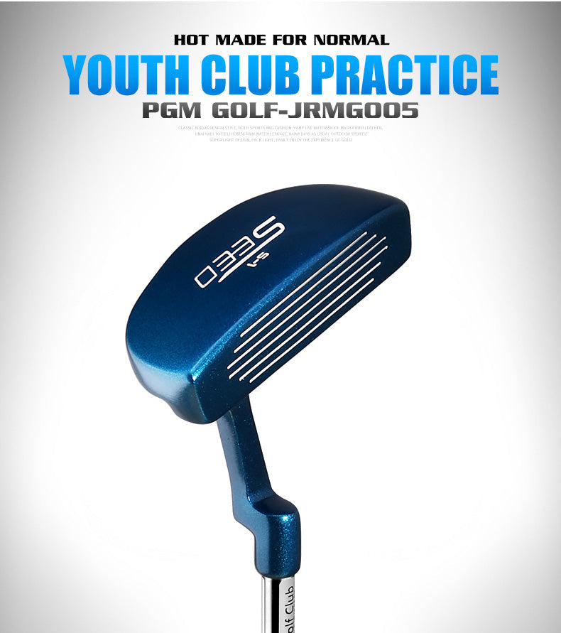 PGM JRTUG005 mallet golf putter zin alloy customized logo golf putter for kids