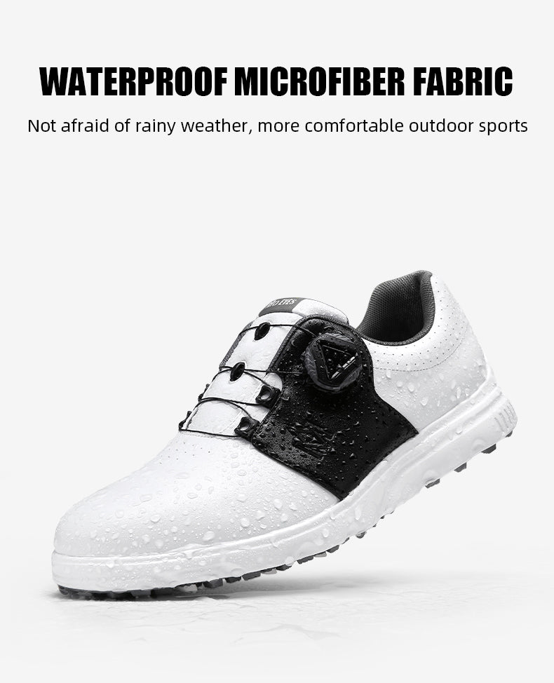 MOEYES M22XZ08 custom zapatos de golf men waterproof golf shoes