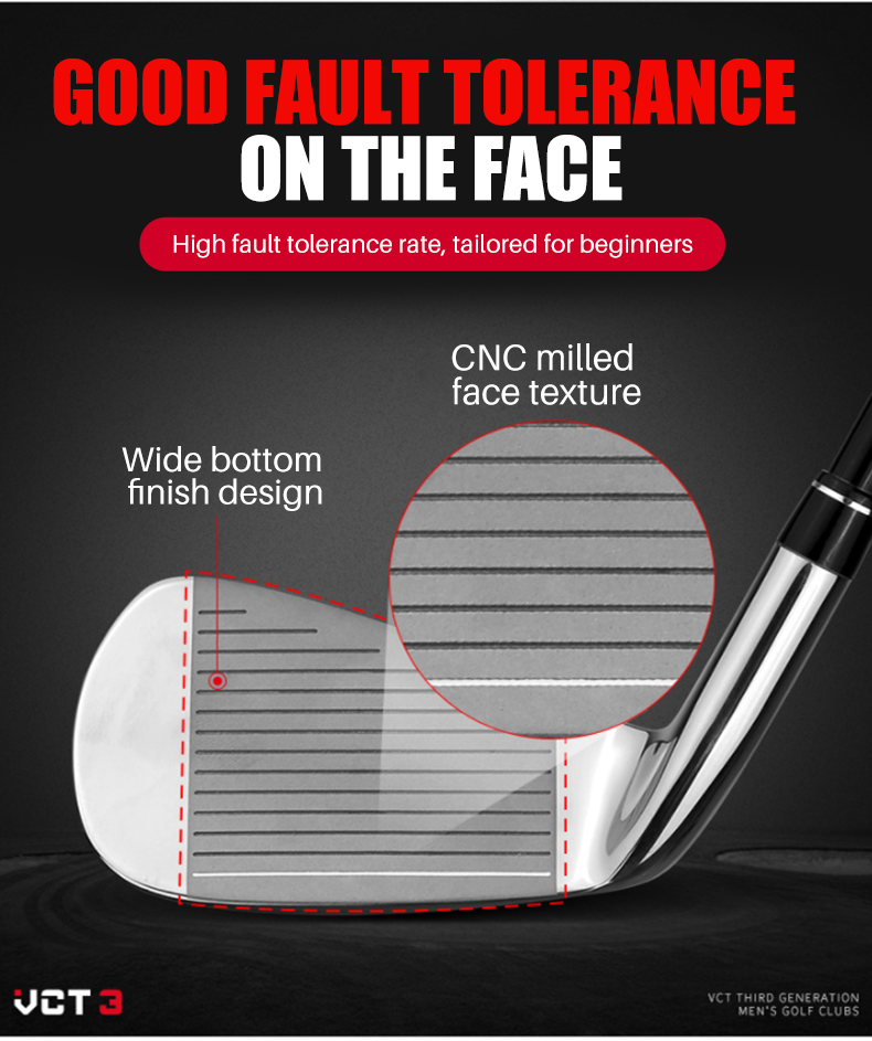 PGM TIG031 men golf iron club right handed victior series golf irons
