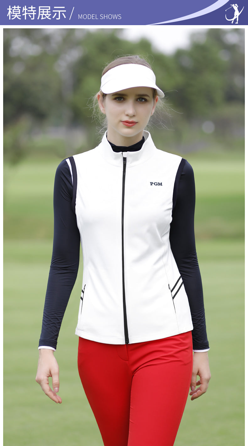 PGM YF474 women veste de golf vest sleeve less warm coat golf vest
