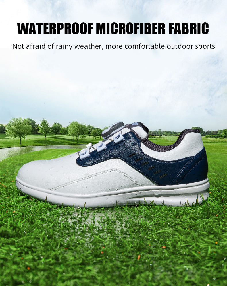 PGM XZ251 custom golf shoe manufacturer wholesale waterproof junior golf shoes with logo