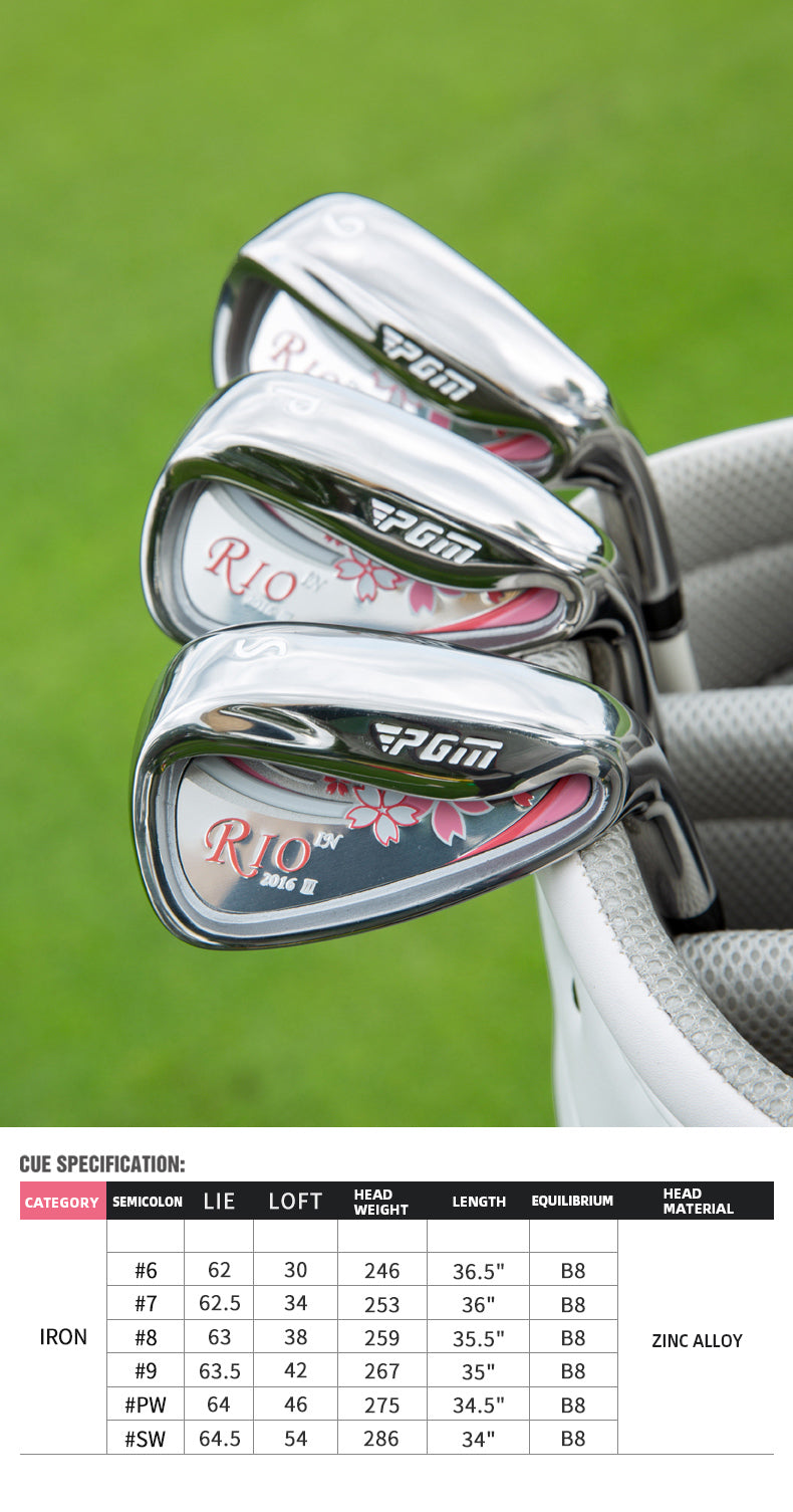 PGM LTG038 golf sets custom logo made in China ladies golf clubs wholesale golf set for sale