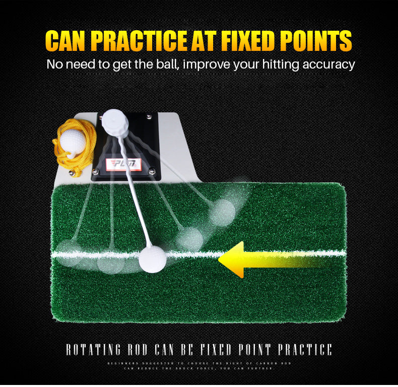 PGM HL001 China mini golf swing trainer mat office indoor practice golf chipping mat