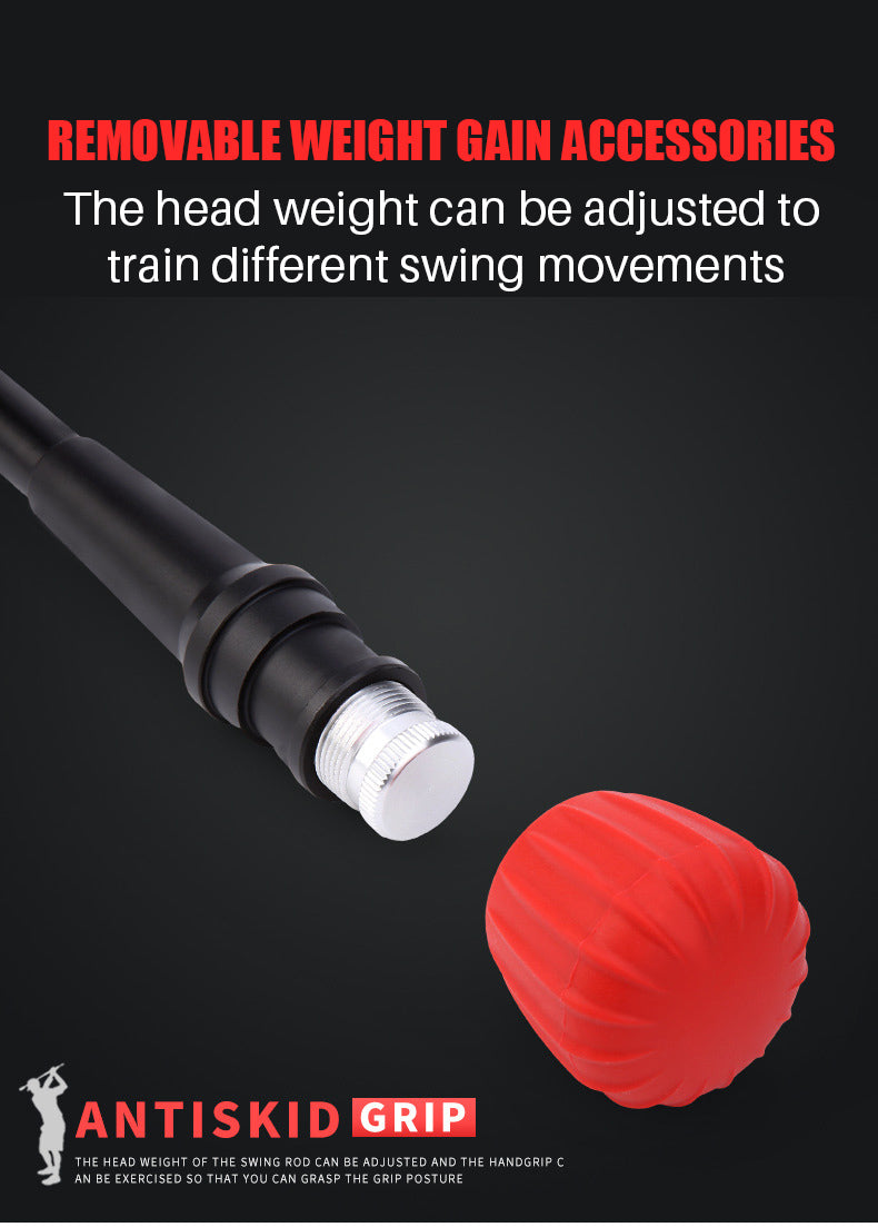 PGM HGB012 Hot Sale Golf swing practice stick swing bar adjustable gear golf swing trainer
