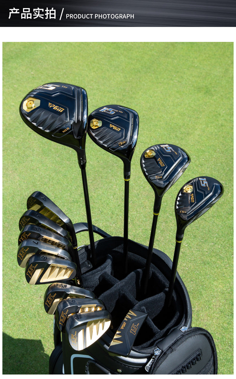 PGM TIG039 premium cnc milled custom golf iron black head brand golf clubs