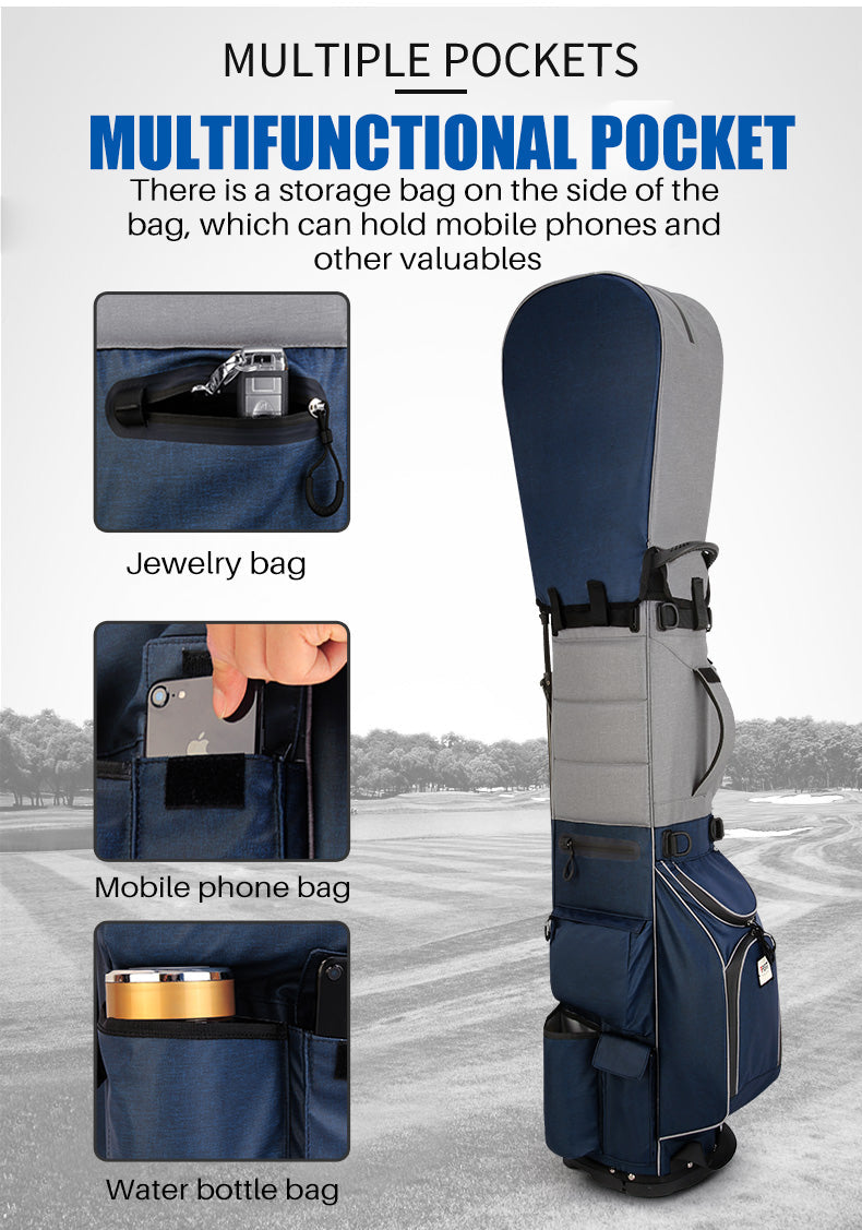 PGM QB070 nylon golf bag sunday lightweight waterproof golf stand bag