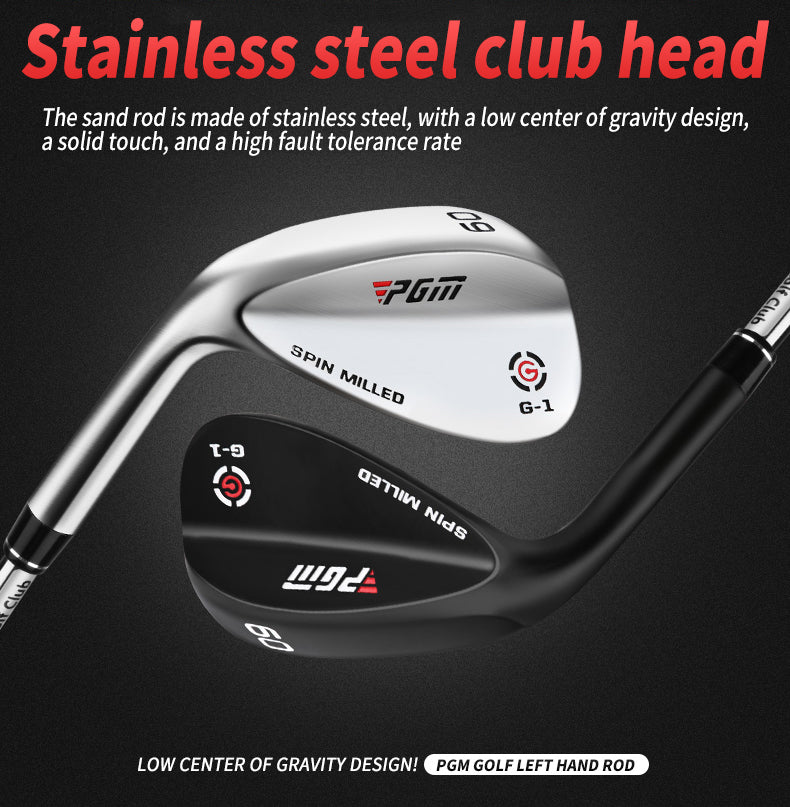 PGM SG002 Left handed stainless steel golf sand wedge