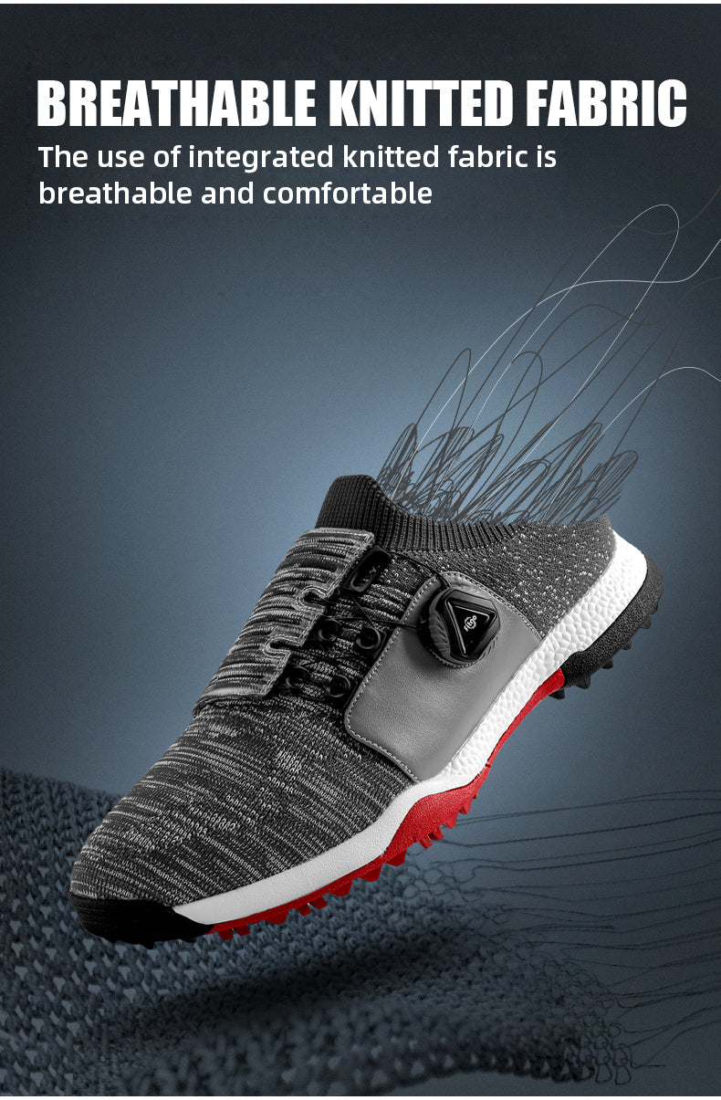 PGM XZ182 wholesale spike less men golf shoes lightweight custom golf shoe