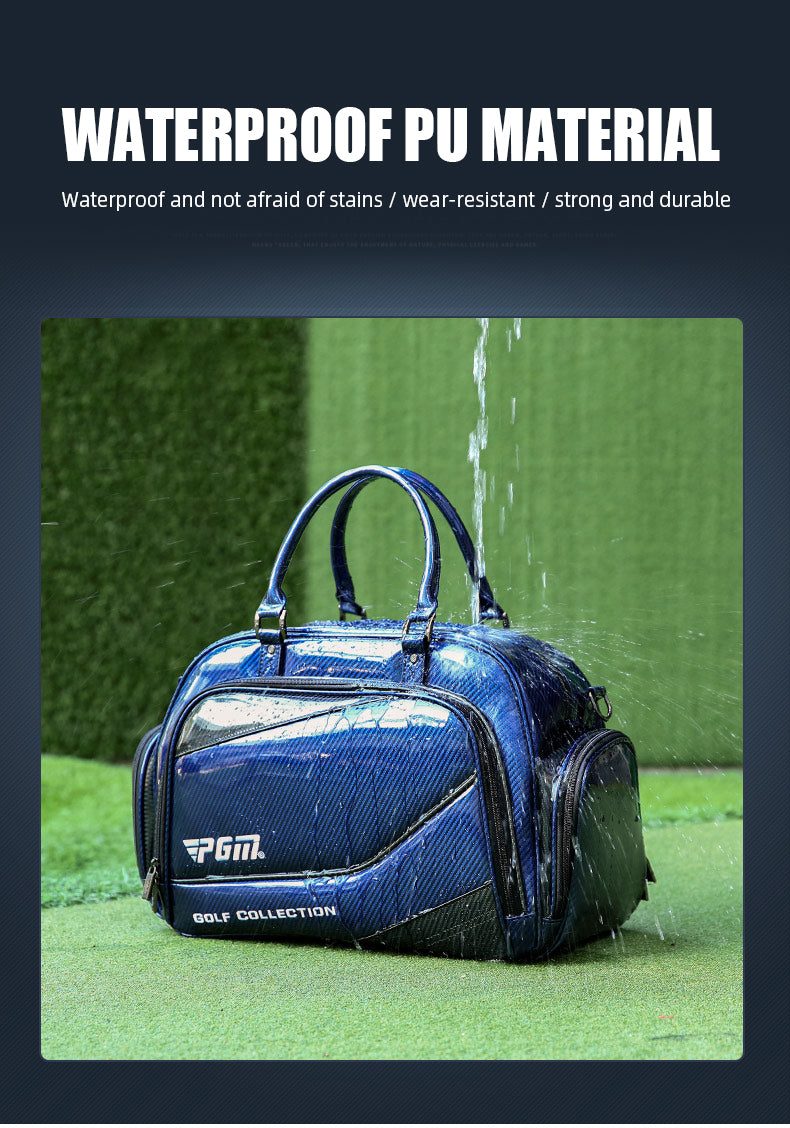 PGM YWB036 men waterproof golf boston sport clothing bag with shoe compartment