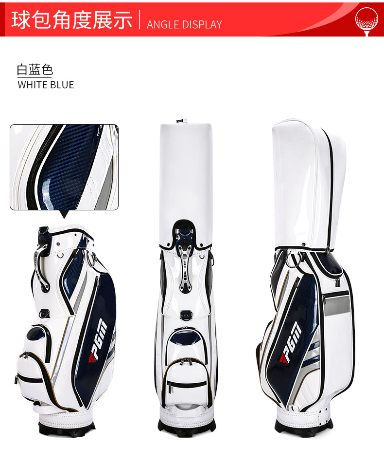 PGM QB080 brand name golf club bag waterproof PU leather golf cart bag