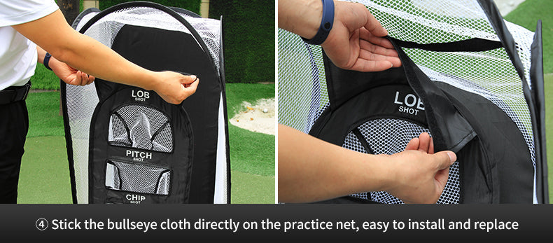 PGM LXW017 indoor home foldable portable golf chipping practice net