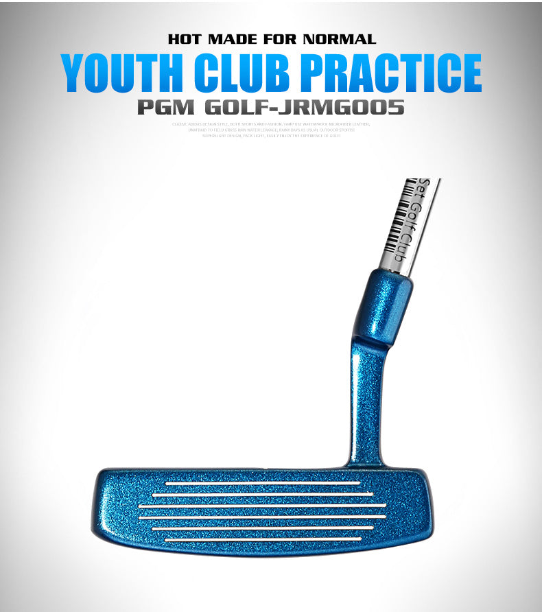 PGM JRTUG005 mallet golf putter zin alloy customized logo golf putter for kids