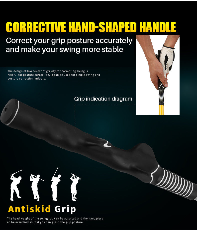 PGM HL004 golf training aids swing stick double-habdled golf swing trainer