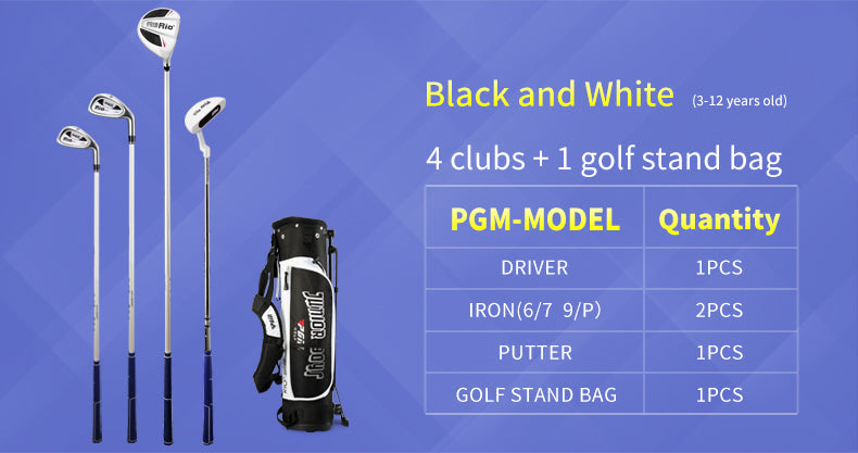 PGM JRTG004 RIO Series Colorful Children Junior Golf Club Set Hot sale
