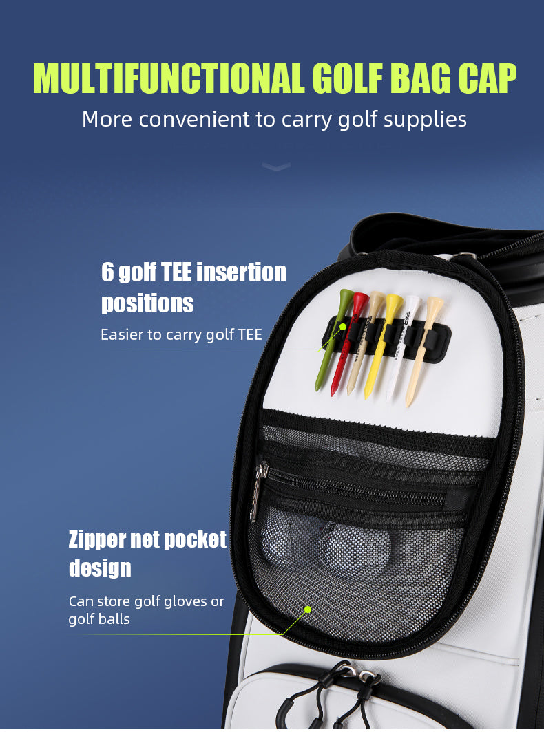 PGM QB098 golf club travel bag TPU waterproof custom logo golf bag with wheel