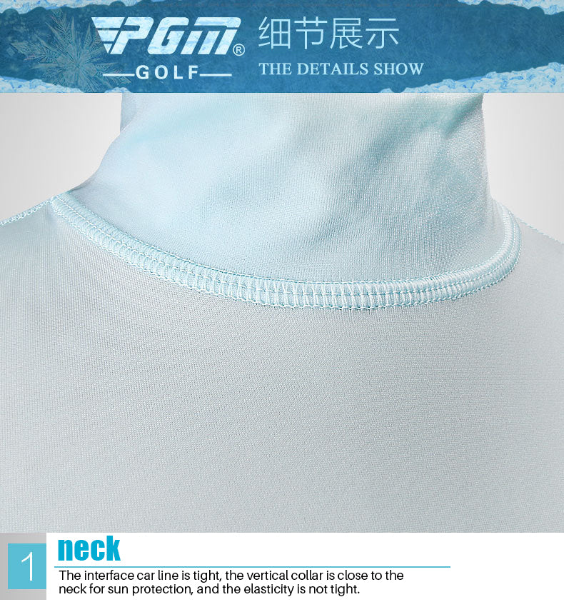 PGM YF001 Long sleeve sun-protective lady golf shirts