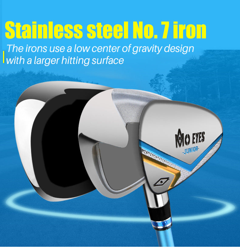 PGM JRTIG008 3-12 years old children golf iron junior steel golf club for sale