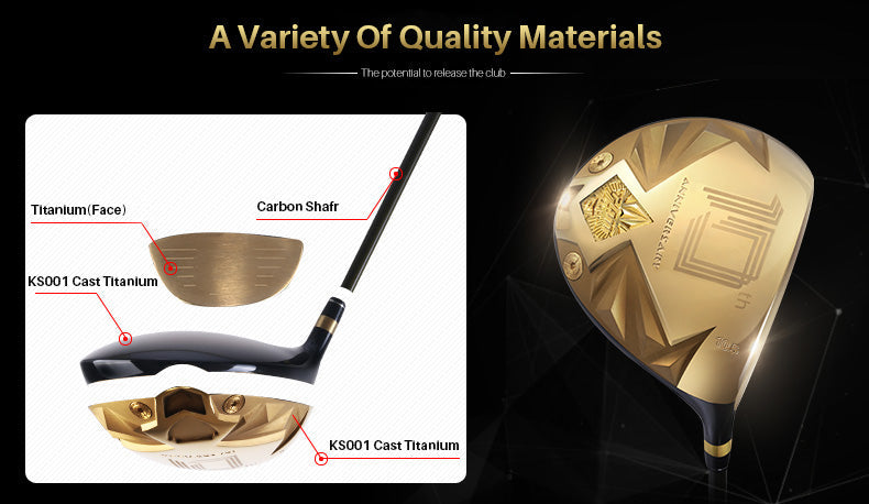 PGM MTG009 10 years anniversary Professional Gold Golf clubs set