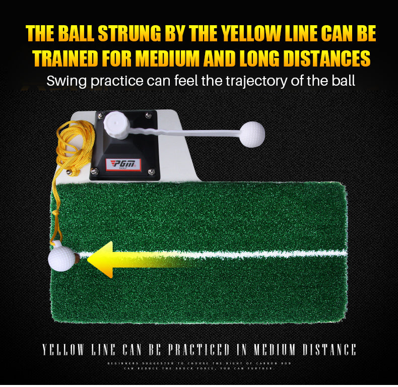 PGM HL001 China mini golf swing trainer mat office indoor practice golf chipping mat