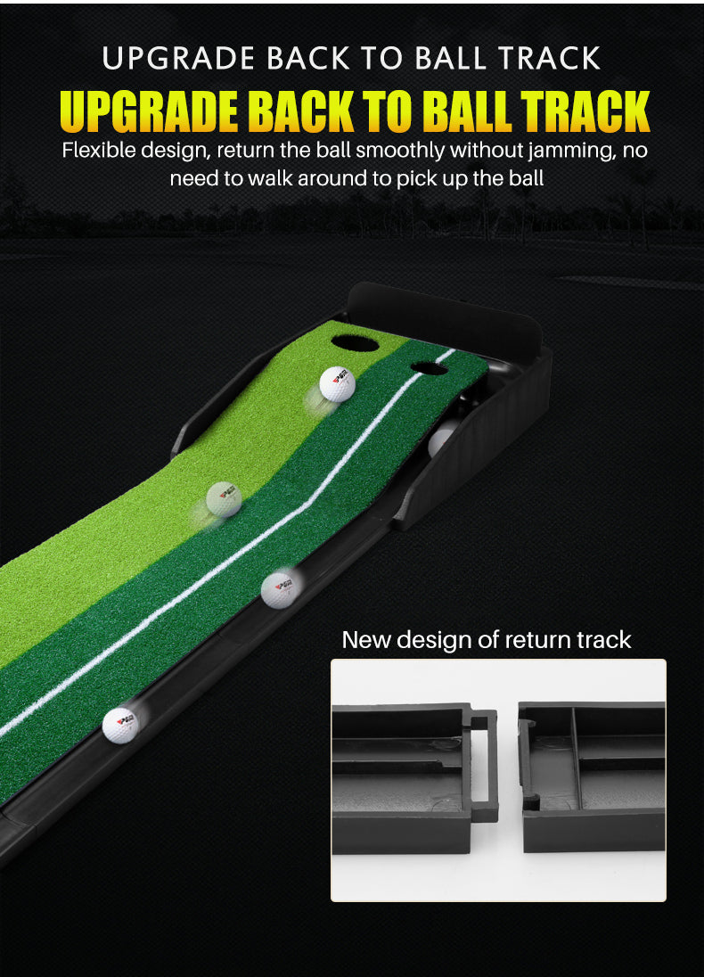 PGM TL004 custom golf putting mat indoor golf putting green practice portable golf mat
