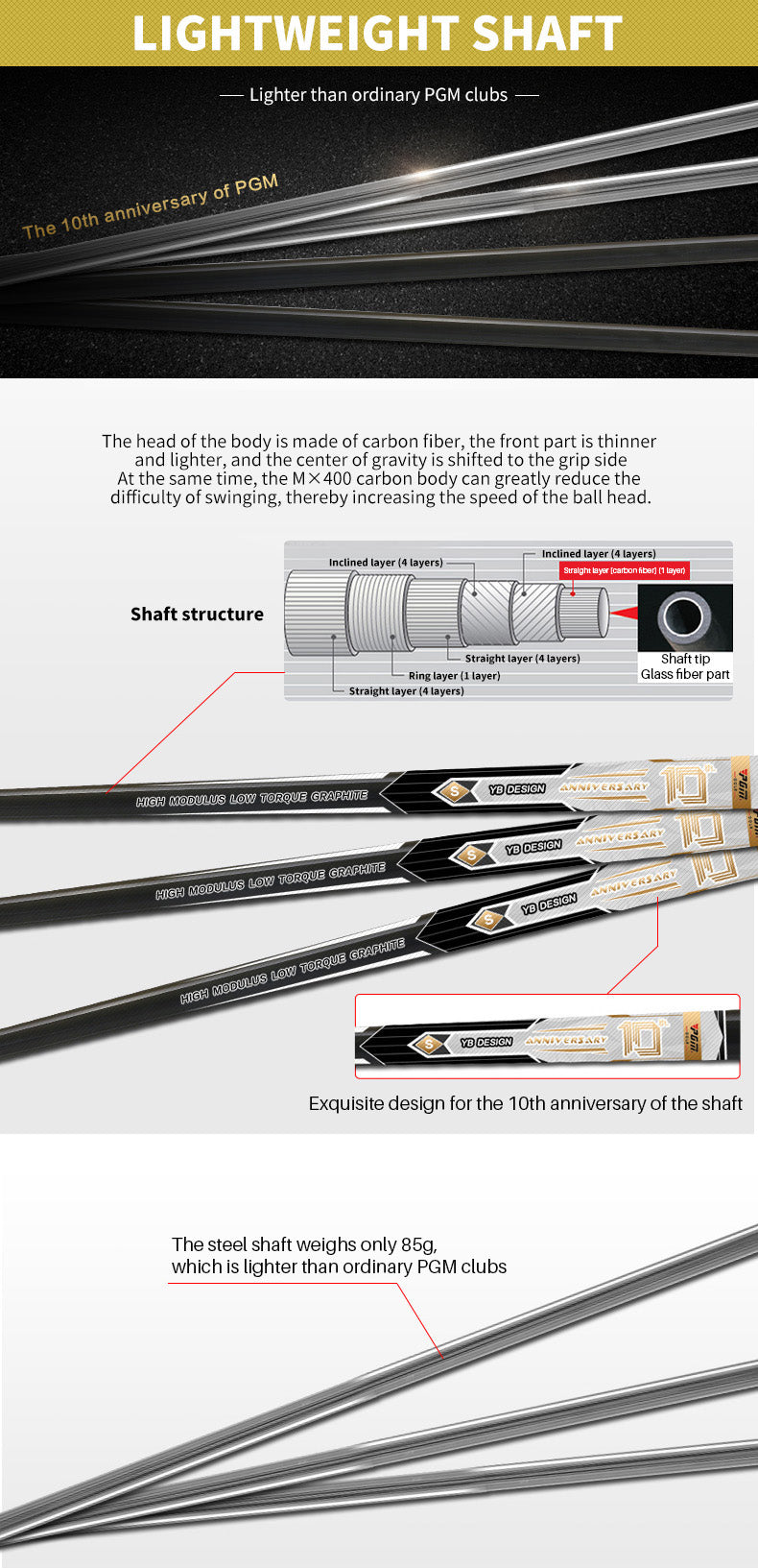 PGM MG009 golf driver titanium china branded mens wood golf driver