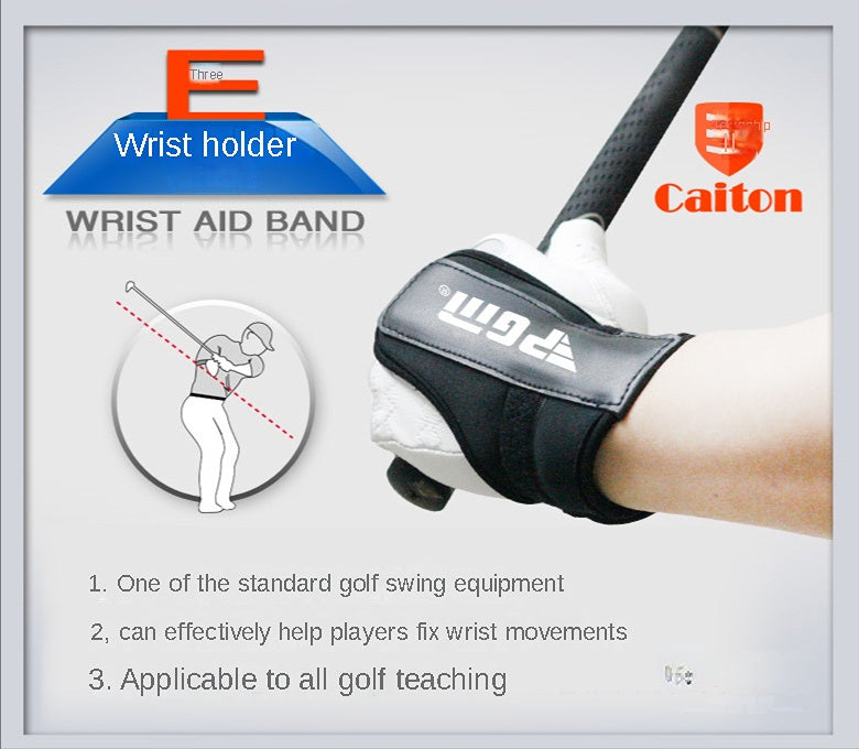 Wrist Fixator Wrist Posture Aid Golf Brace Wrist Protector Prevent Deviation Injury Movement Correction