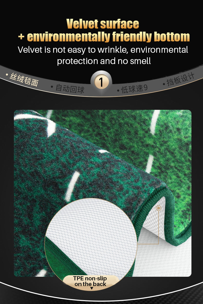 PGM TL021 Wholesale Professional Black Plastic Frame Indoor Outdoor Golf Putting Mat With Ball Return-Carpet