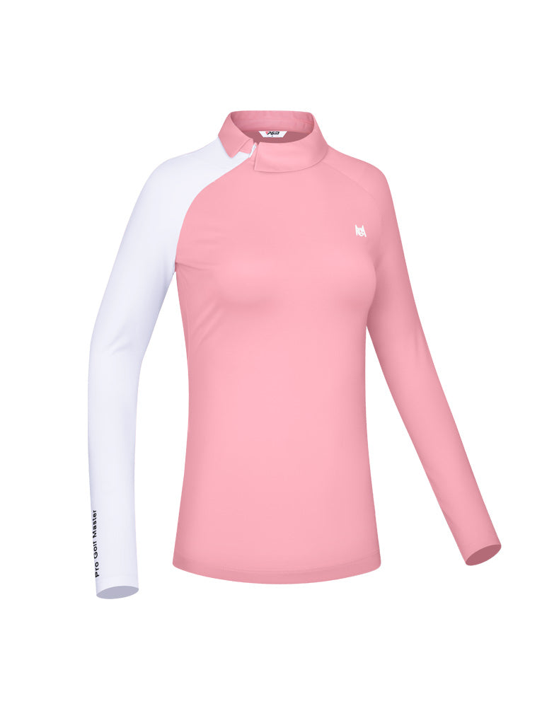 PGM YF485 tennis golf shirt good quality ladies long sleeve golf shirt