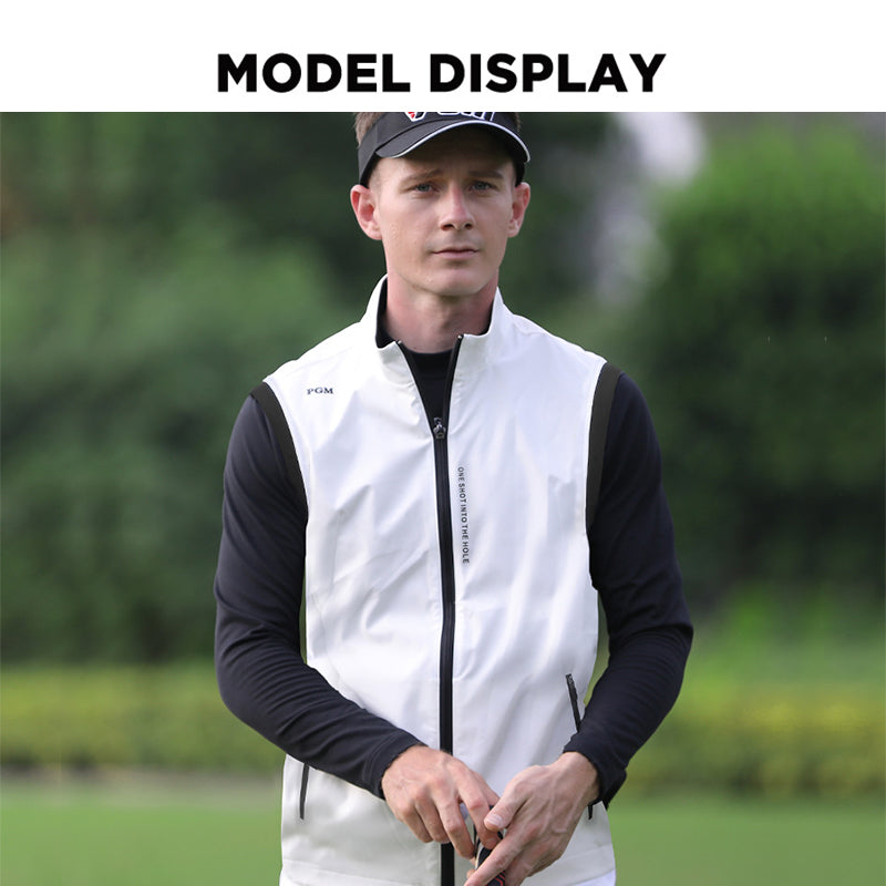 PGM YF523 men vest sport tennis golf apparel jacket sleeve less golf vest