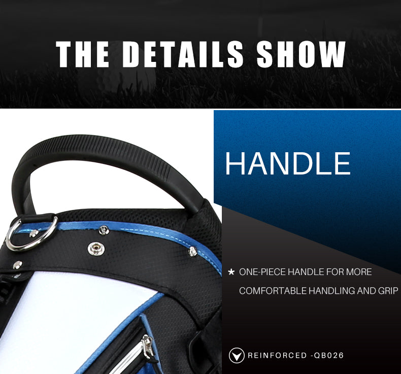 PGM QB026 custom golf stand bag lightweight golf bag with full 14 dividers
