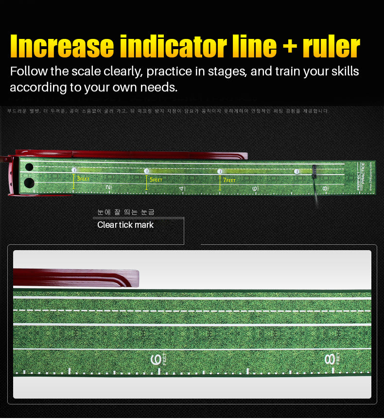 PGM TL013 golf putting mat high quality return wood portable green mat auto ball return golf putting matHot sale products