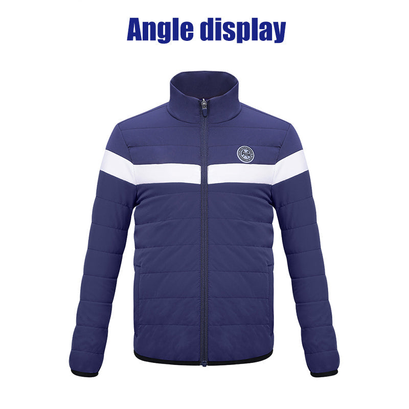 PGM YF507 kids golf padding jacket softshell heated golf jacket with logo
