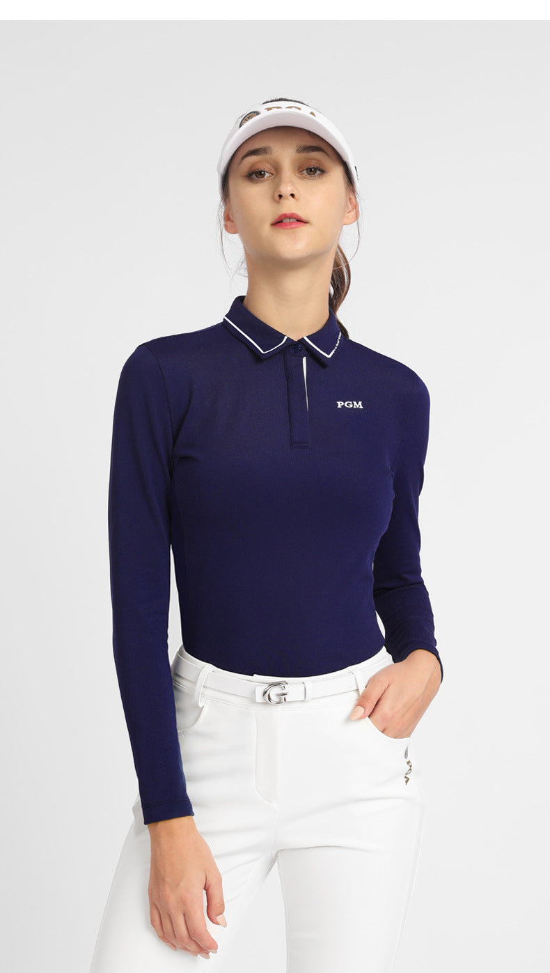 PGM YF536 golf polos cool design sportswear oem design golf polo shirt