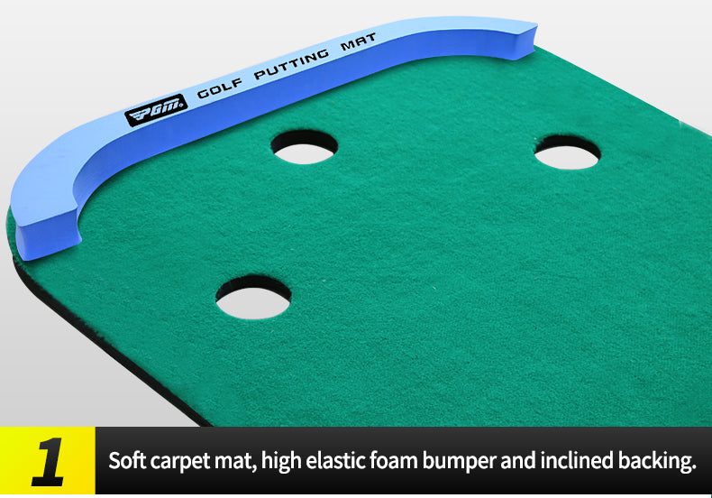 PGM GL012 mini putting green trainer indoor practice putting green