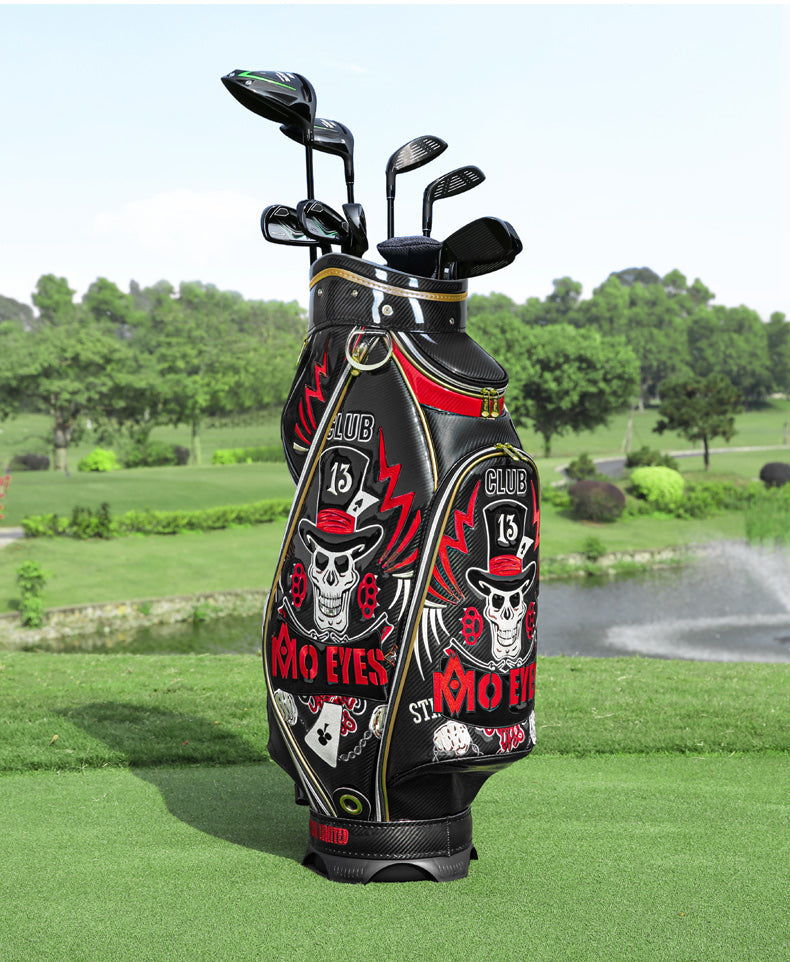 PGM QB112 golf club bag men pu leather custom logo tour golf bag waterproof golf bag