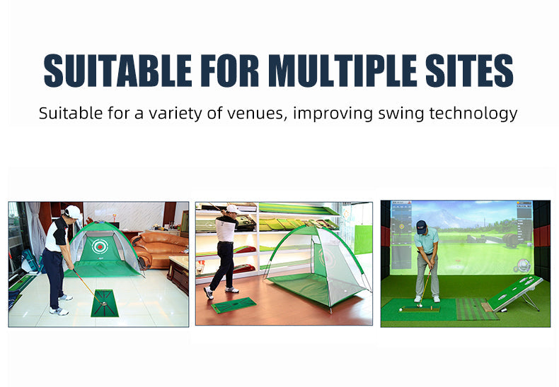PGM DJD033 chipping golf training mat indoor hitting mini impact golf practice mat