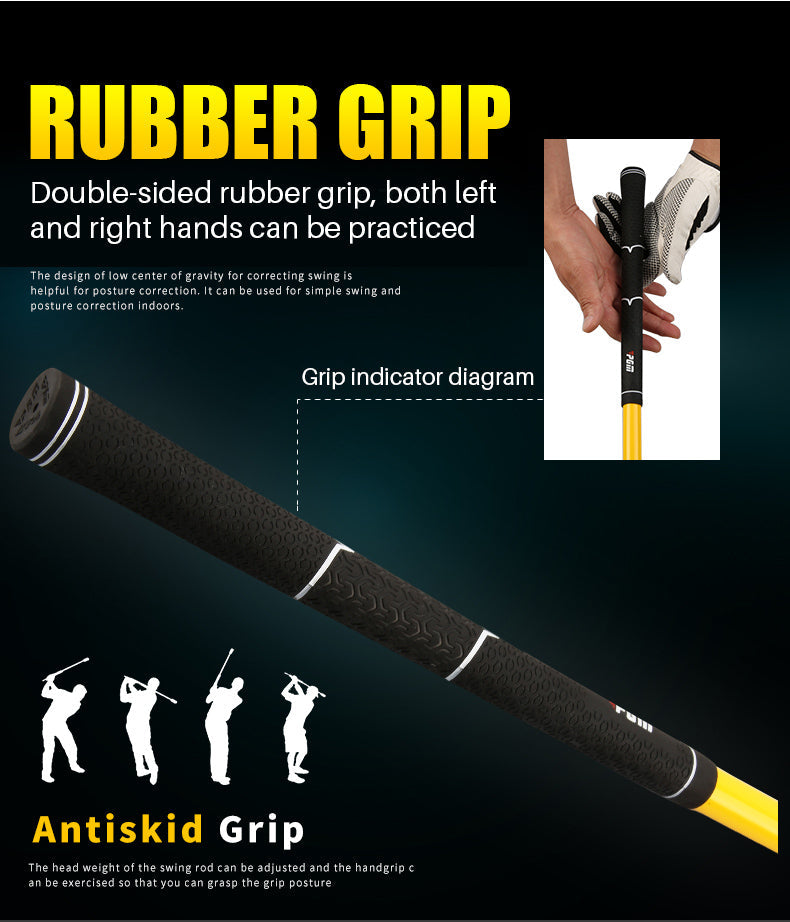 PGM HL004 golf training aids swing stick double-habdled golf swing trainer