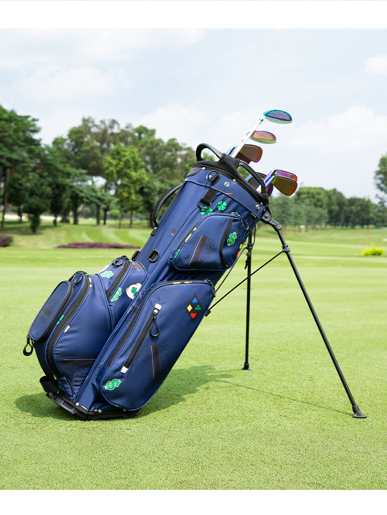 PGM QB111 personalised stand golf bag lightweight custom logo nylon golf bag
