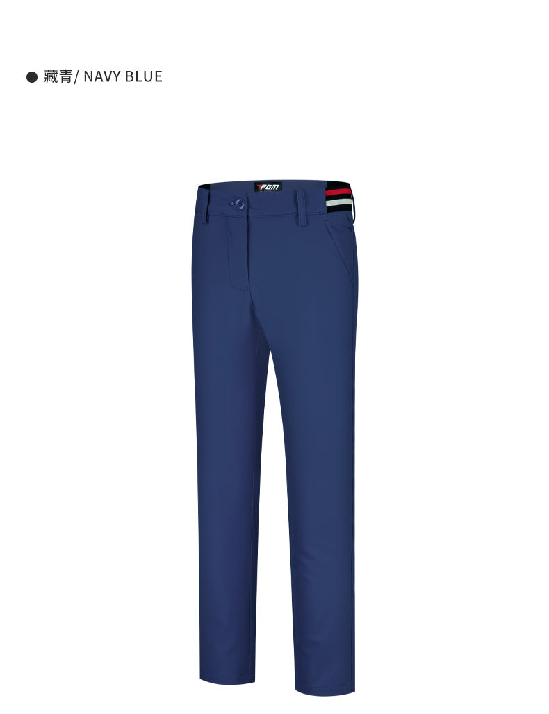 PGM KUZ142 windproof kids new golf pants girl polyester spandex golf pants