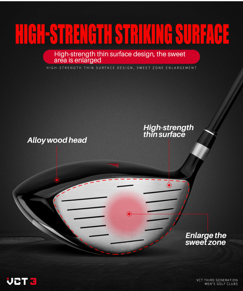 PGM MG031 Customized golf driver for man beginner high strength golf driver