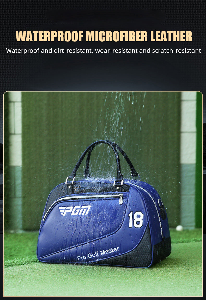 PGM YWB035 microfiber golf bag clothes waterproof men golf boston bag