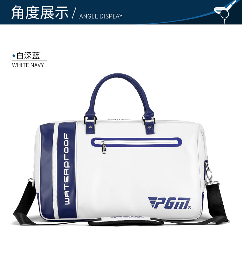 PGM YWB038 golf shoe bags white waterproof custom logo golf boston bag