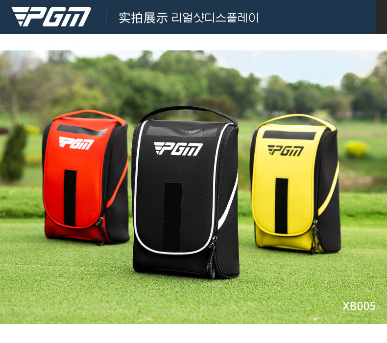 PGM XB005 wholesale golf shoe carry bag waterproof custom printed golf shoe bag