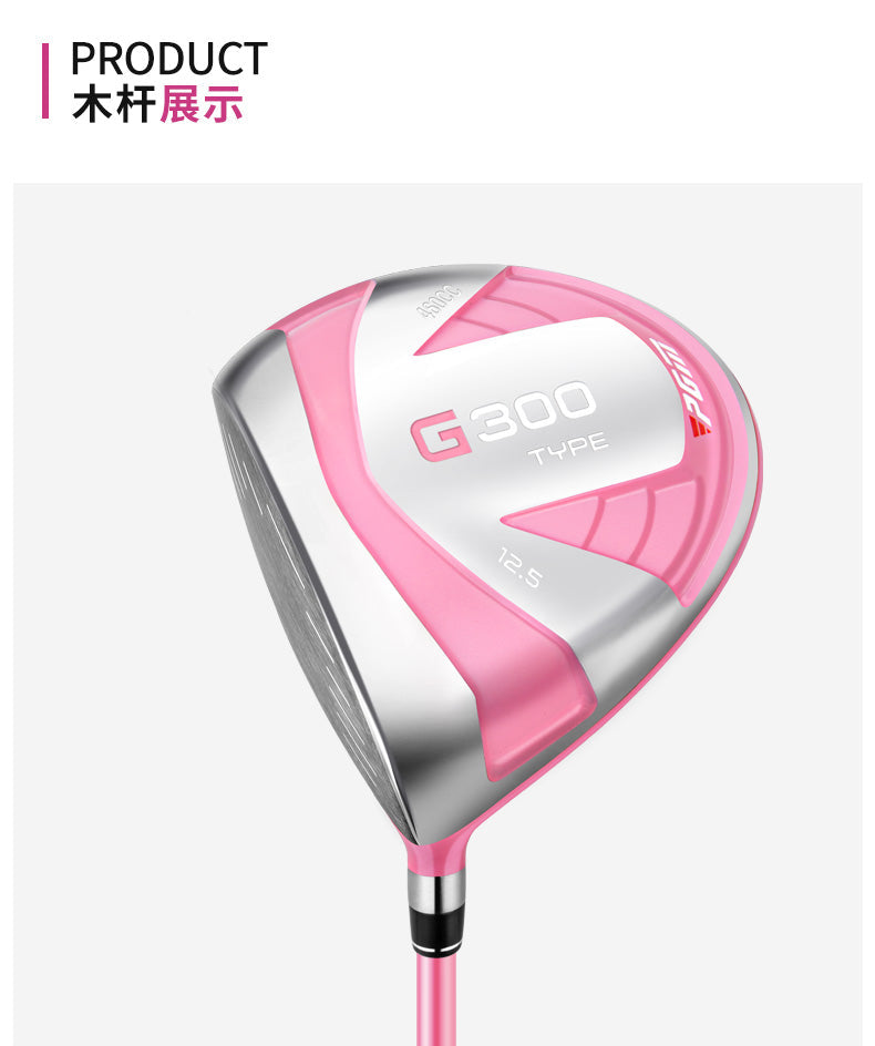 PGM MG025 titanium left hand golf driver practice custom logo pink ladies golf driver