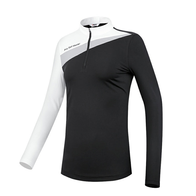 PGM YF532 custom logo golf tee shirt 2023 women slim fit golf shirt