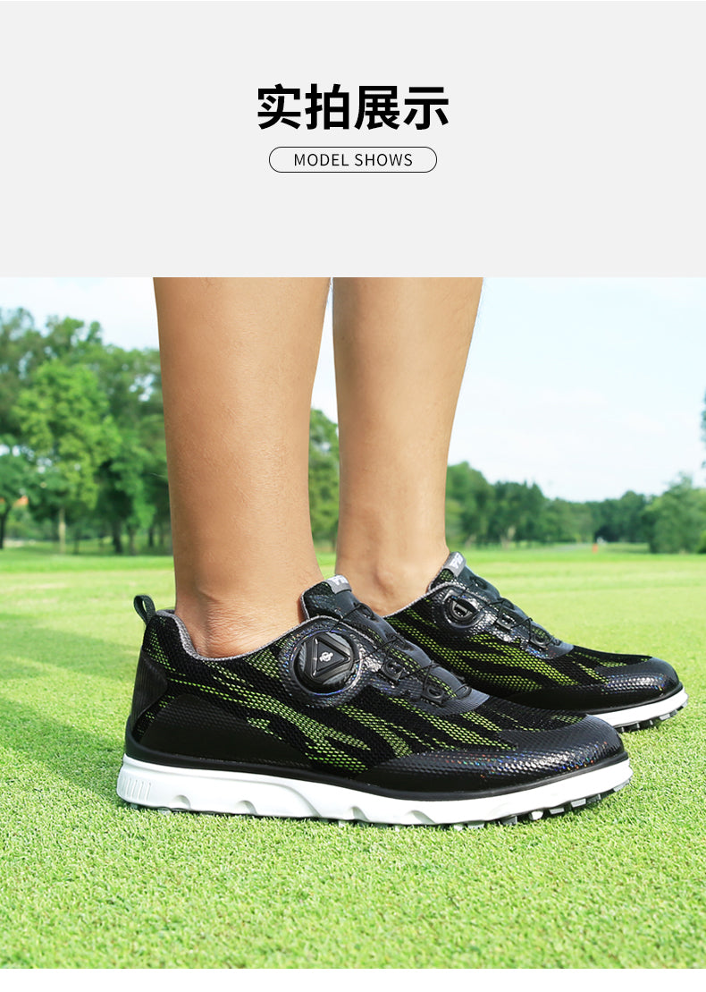 PGM XZ228 wholesale rubber men golf shoes lightweight mesh golf shoes