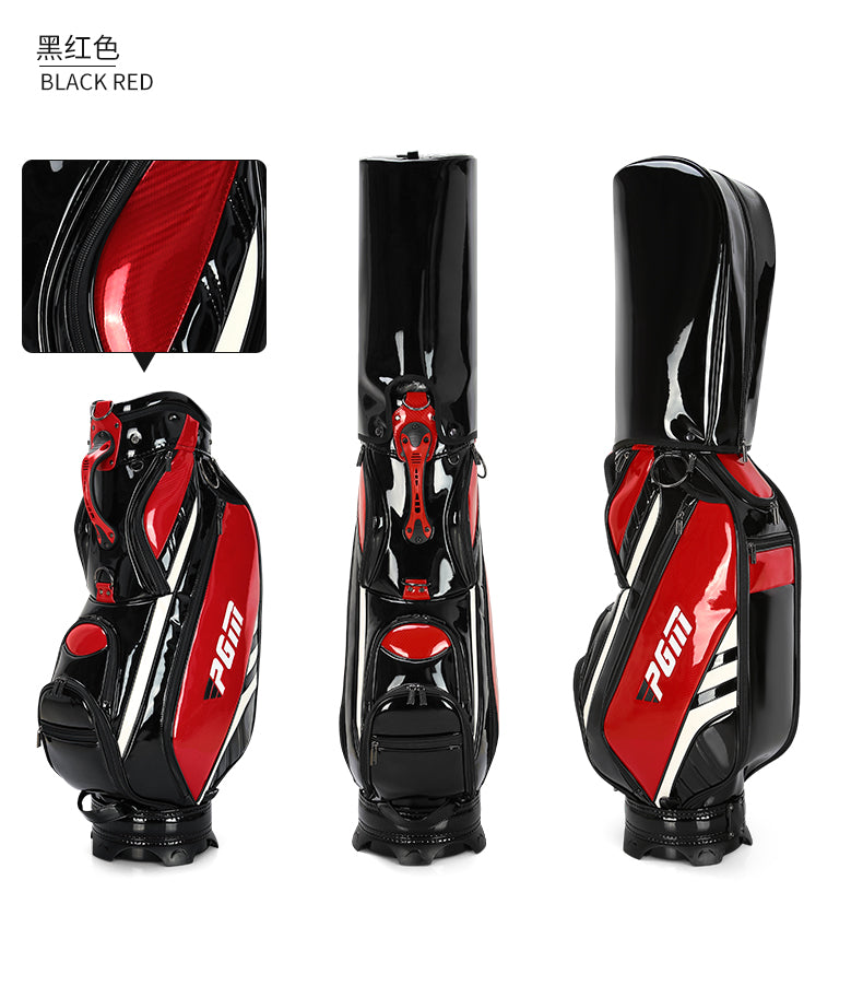 PGM QB080 brand name golf club bag waterproof PU leather golf cart bag