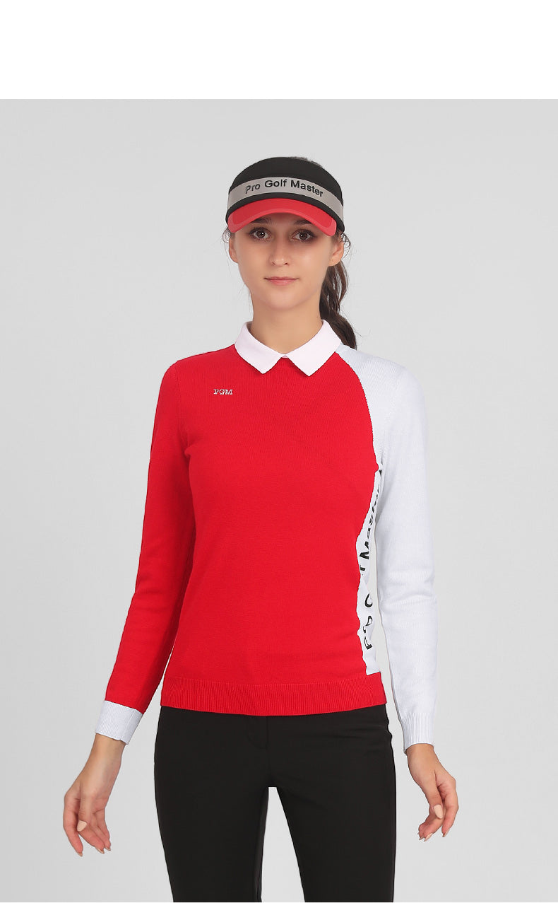 PGM YF495 golf apparel manufacturers ladies golf clothing sweaters woman golf sweater